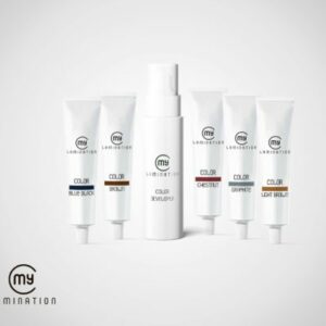 kit teinture cils sourcils professionnel my lamination 5 couleurs