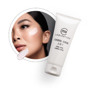 mineral scrub exfoliant visage aux sels de la mer morte tube soin peau éclat